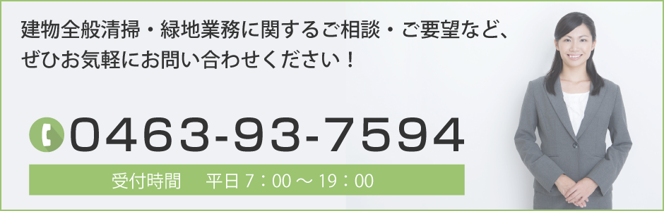 問合せについての電話番号と受付時間